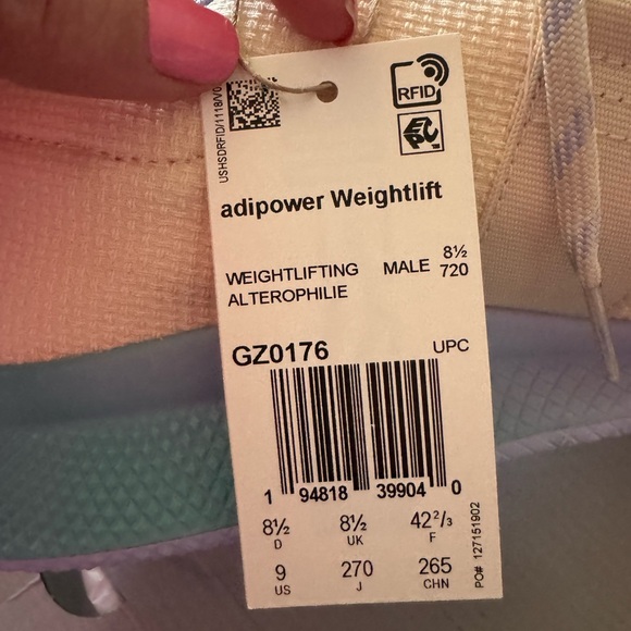 Power Lifting or Weightlifting Shoes Adidas size 11 brand new. - Picture 6 of 6